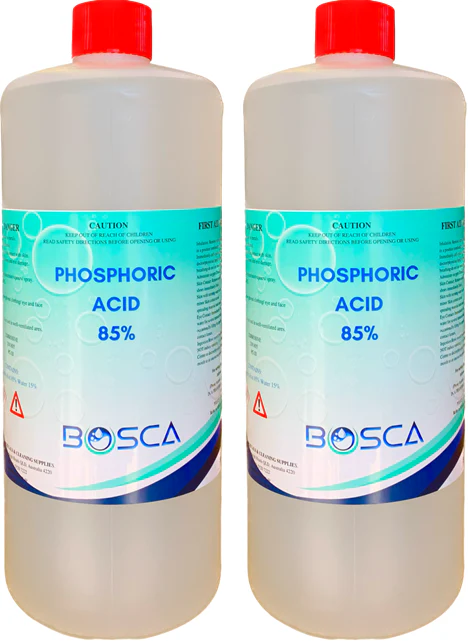 2 x 85% Phosphoric Acid 1L - Food Grade Orthophosphoric Rust Remover (Twin Pack) - Image 3