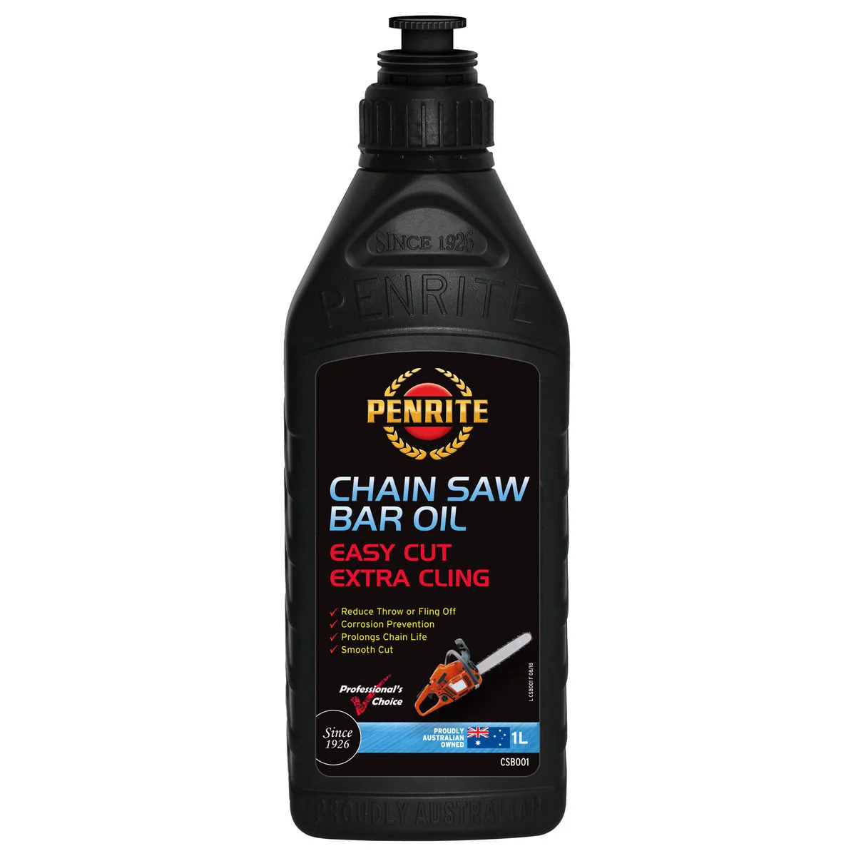 2 x Penrite Chain Saw Bar Oil 1L (Twin pack) - Image 2