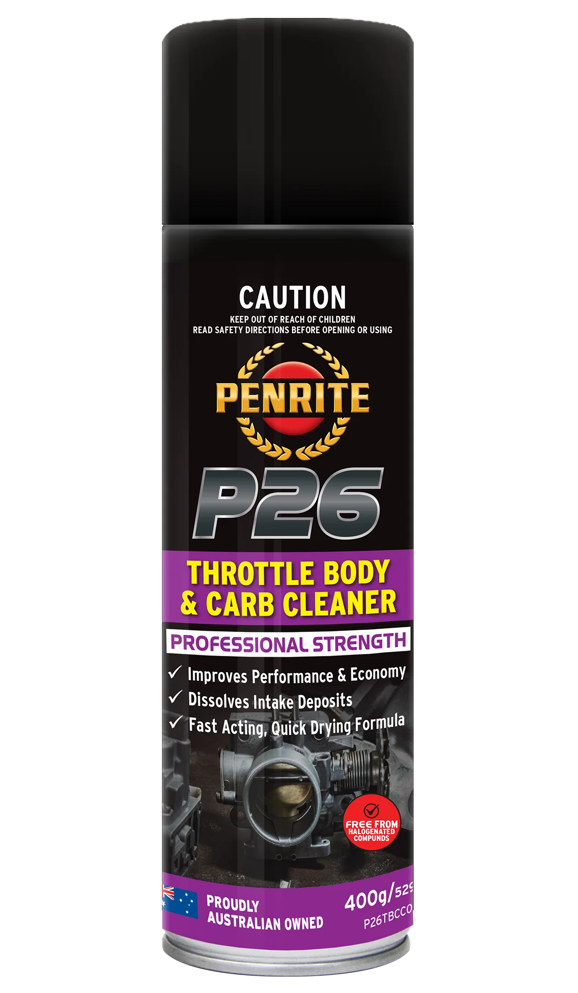 6 X P26 THROTTLE BODY & CARB CLEANER 400g P26TBCC0004 - Image 2