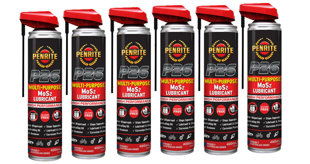 6 X P26 MULTI PURPOSE MoS2 LUBRICANT (Box) - P26MPL0004