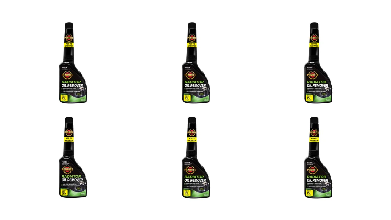 6 X Penrite Radiator Oil Remover 375ml - ADROR375 (Box)