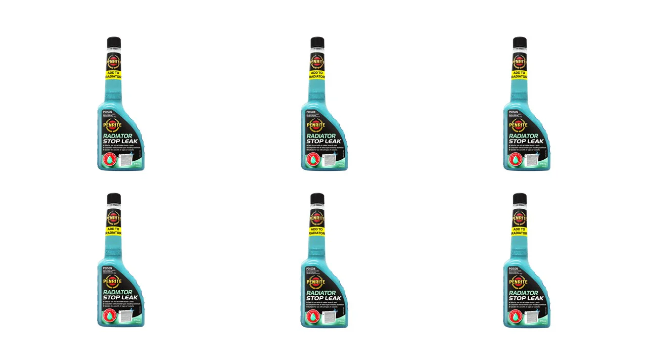 6 X Penrite Radiator Stop Leak 375mL - ADRSL375 (Box)