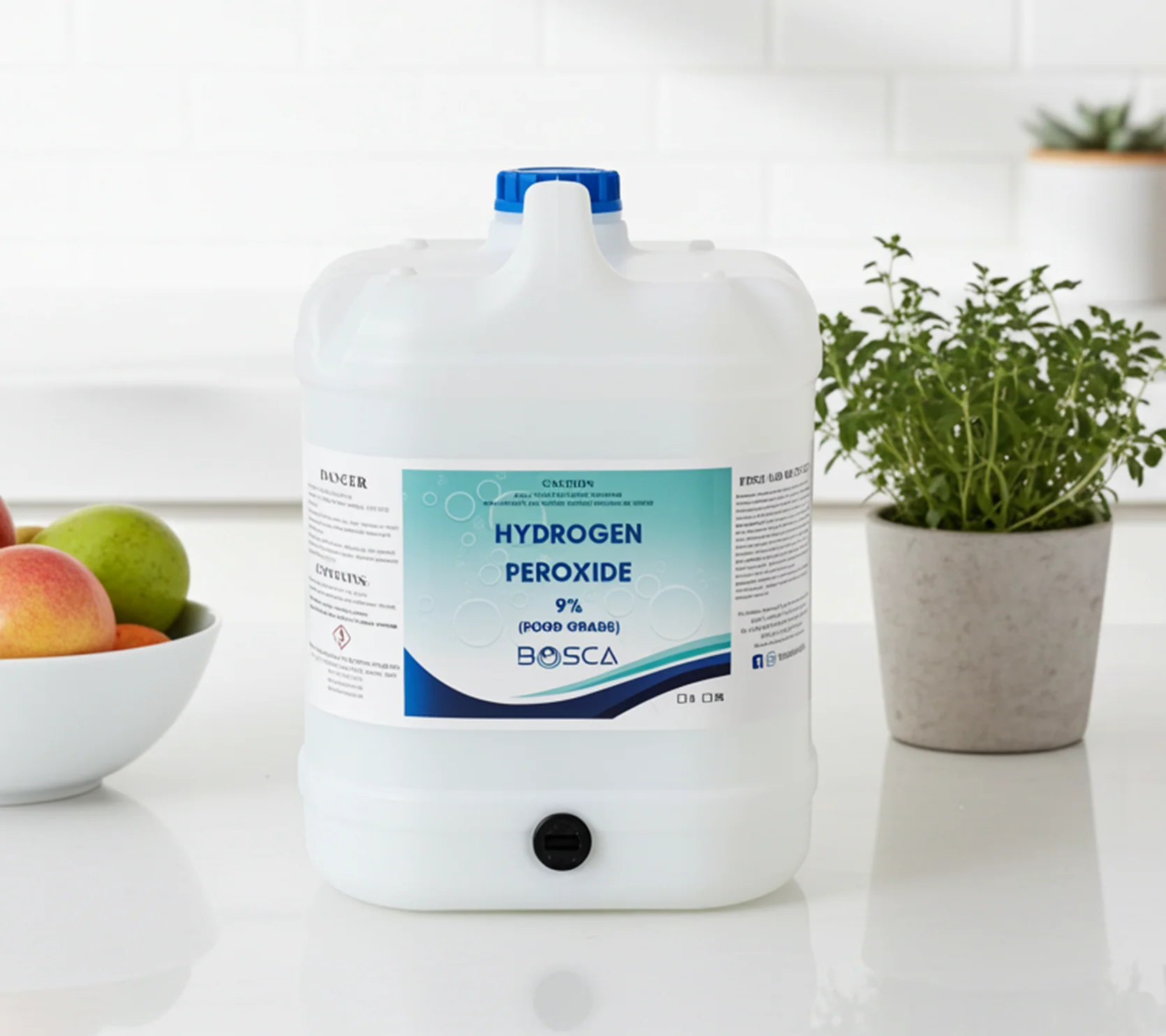 9% Hydrogen Peroxide H2O2 Disinfectant 20L - Food Grade - Image 2