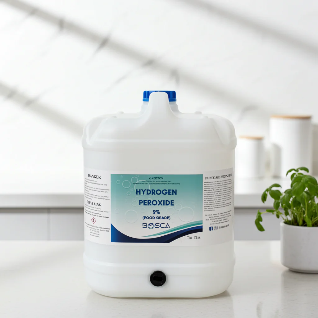 9% Hydrogen Peroxide H2O2 Disinfectant 20L - Food Grade - Image 3