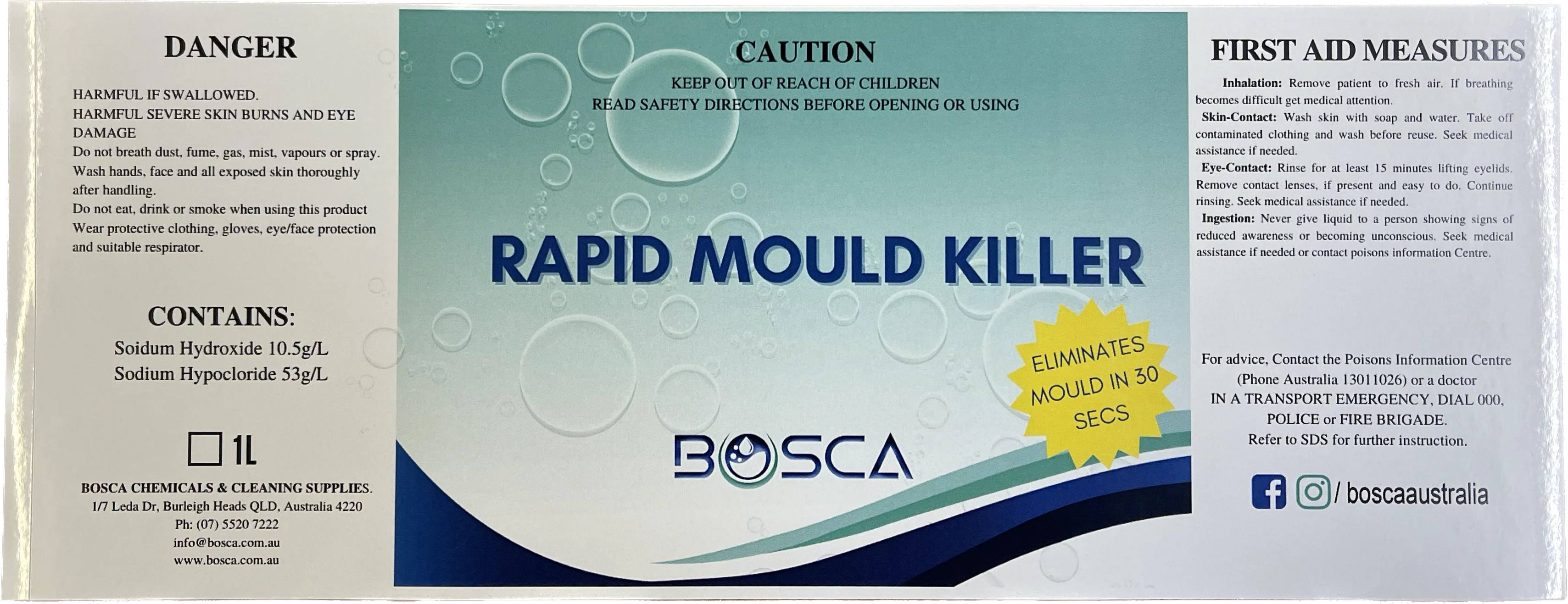 Rapid Mould Killer 1L - Image 2