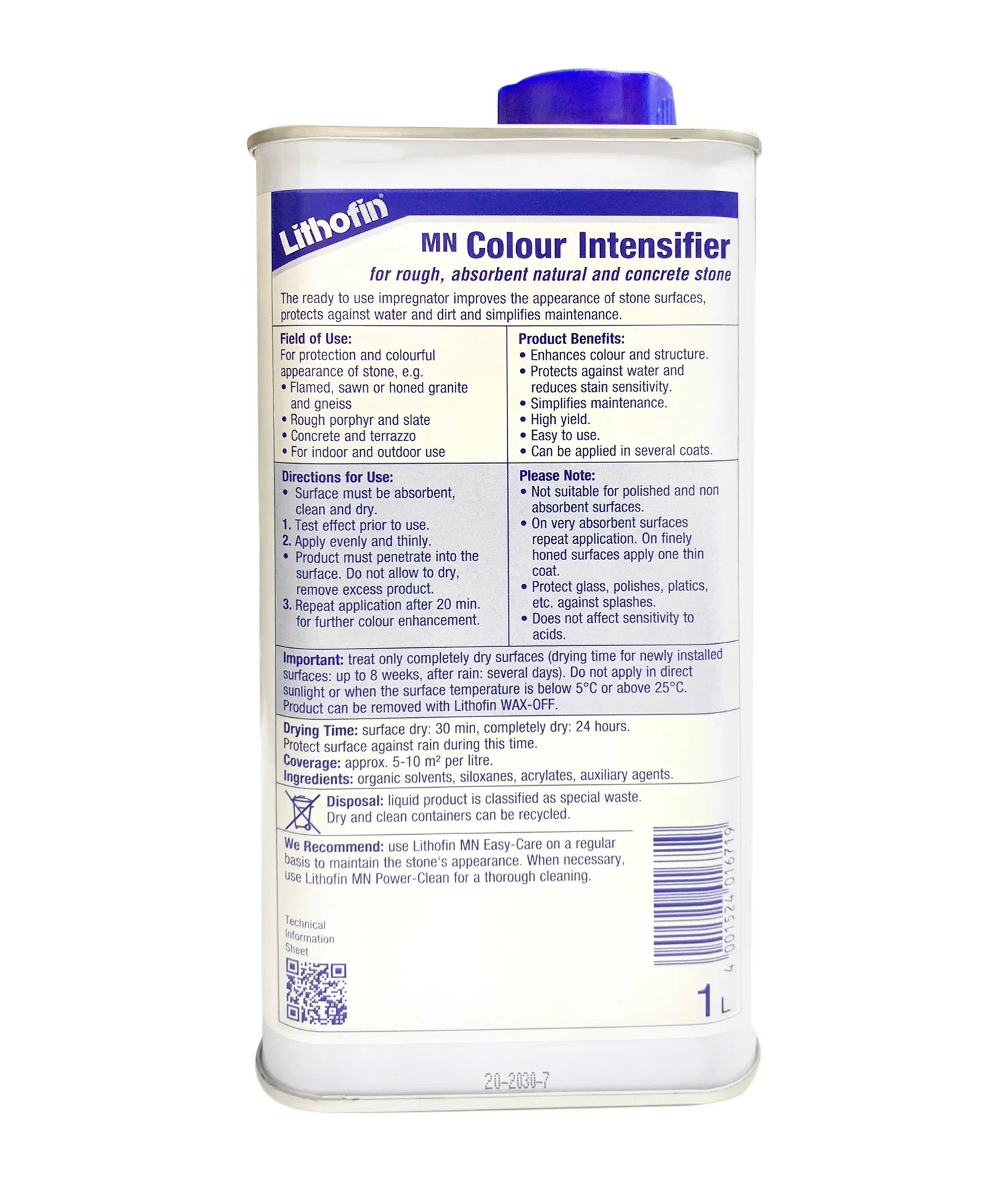 Lithofin MN Colour Intensifier 1L - Image 2