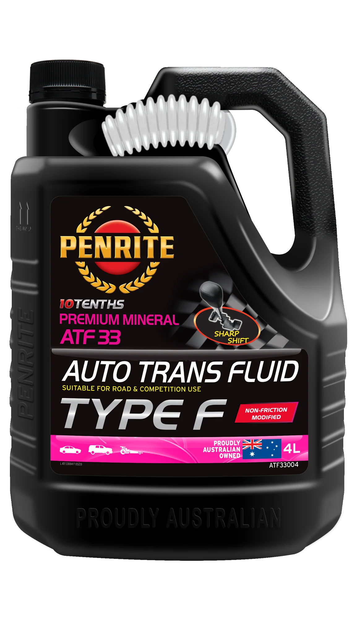 Penrite ATF 33 Type F Automatic Transmission Fluid 4L - ATF33004