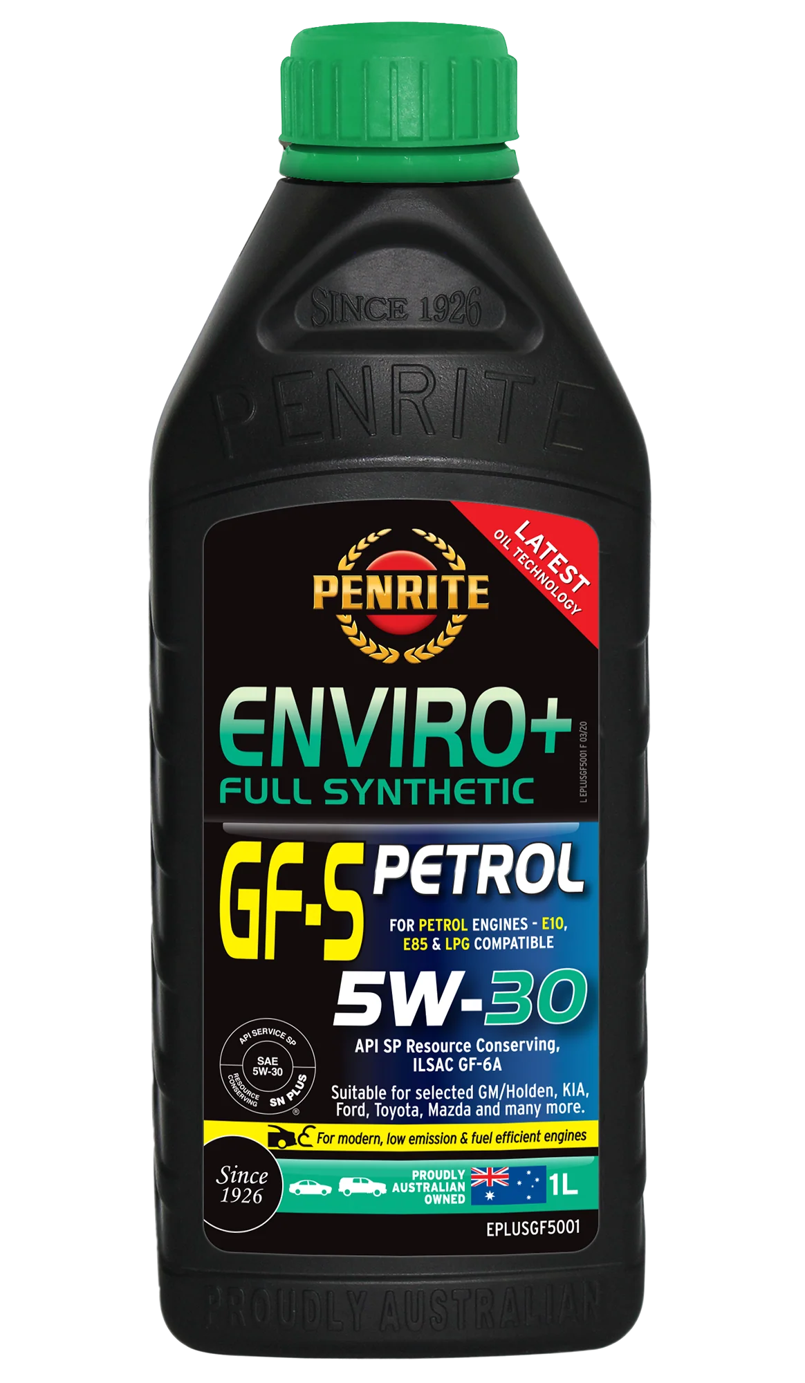 Penrite Enviro+ GF-5 5W-30 Engine Oil 1L - EPLUSGF5001