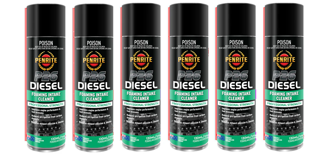 6 X Penrite Foaming Intake Cleaner Diesel P26 130ml - P26DSLAIC000130 (Box) - Image 2