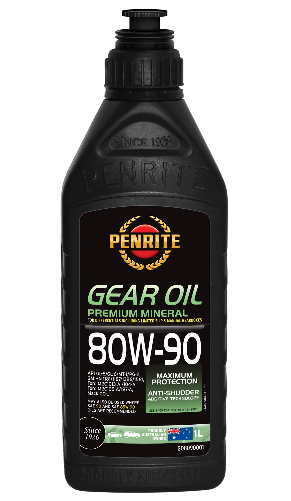 Penrite Gear Oil 80W-90 1L -GO8090001