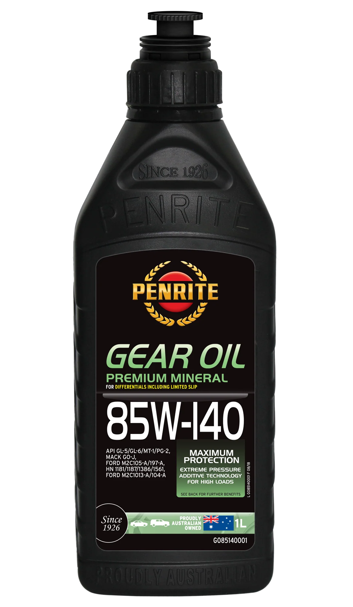 Penrite Gear Oil 85W-140 1L - GO85140001