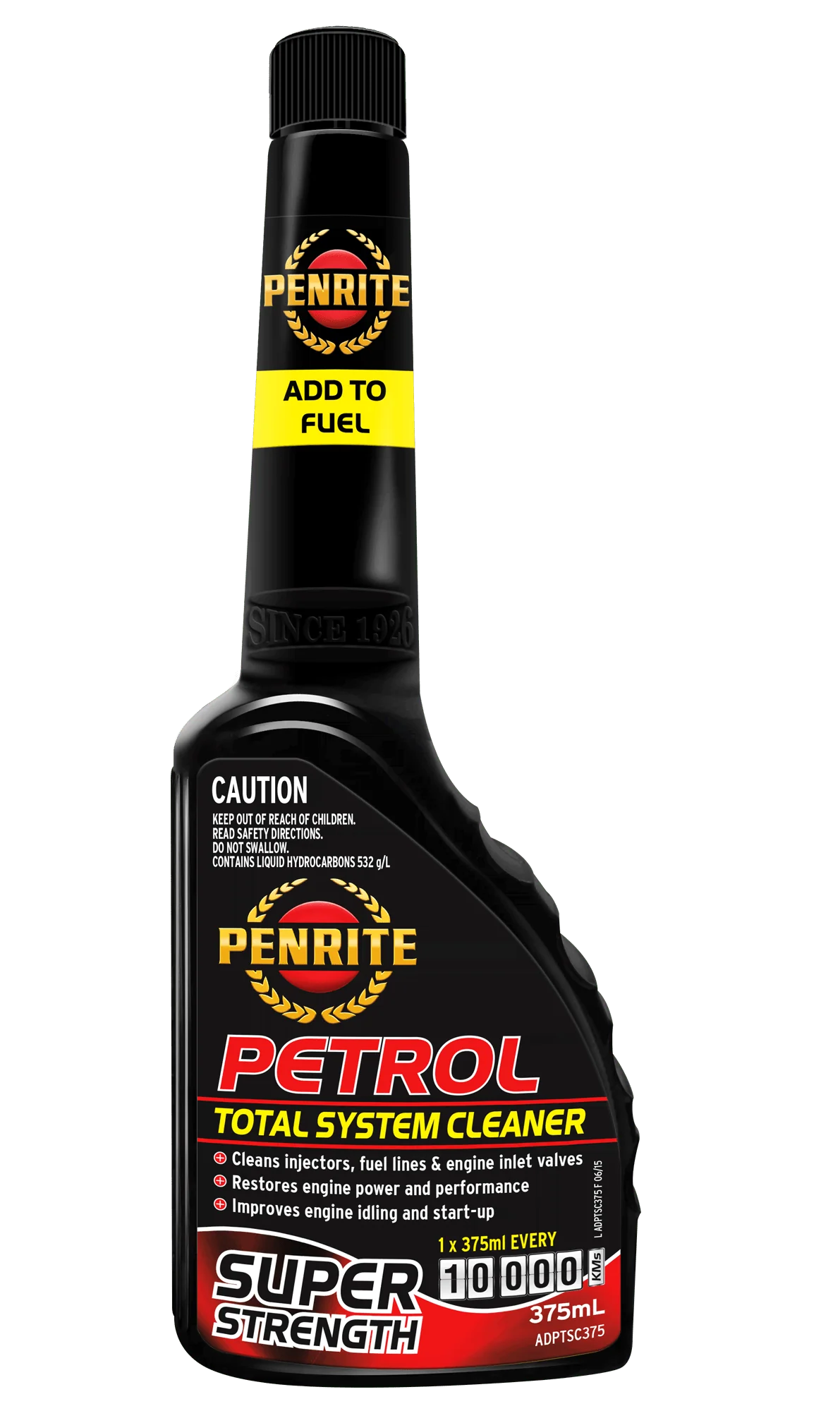 Penrite Petrol Total Fuel System Cleaner 375mL - ADPTSC375