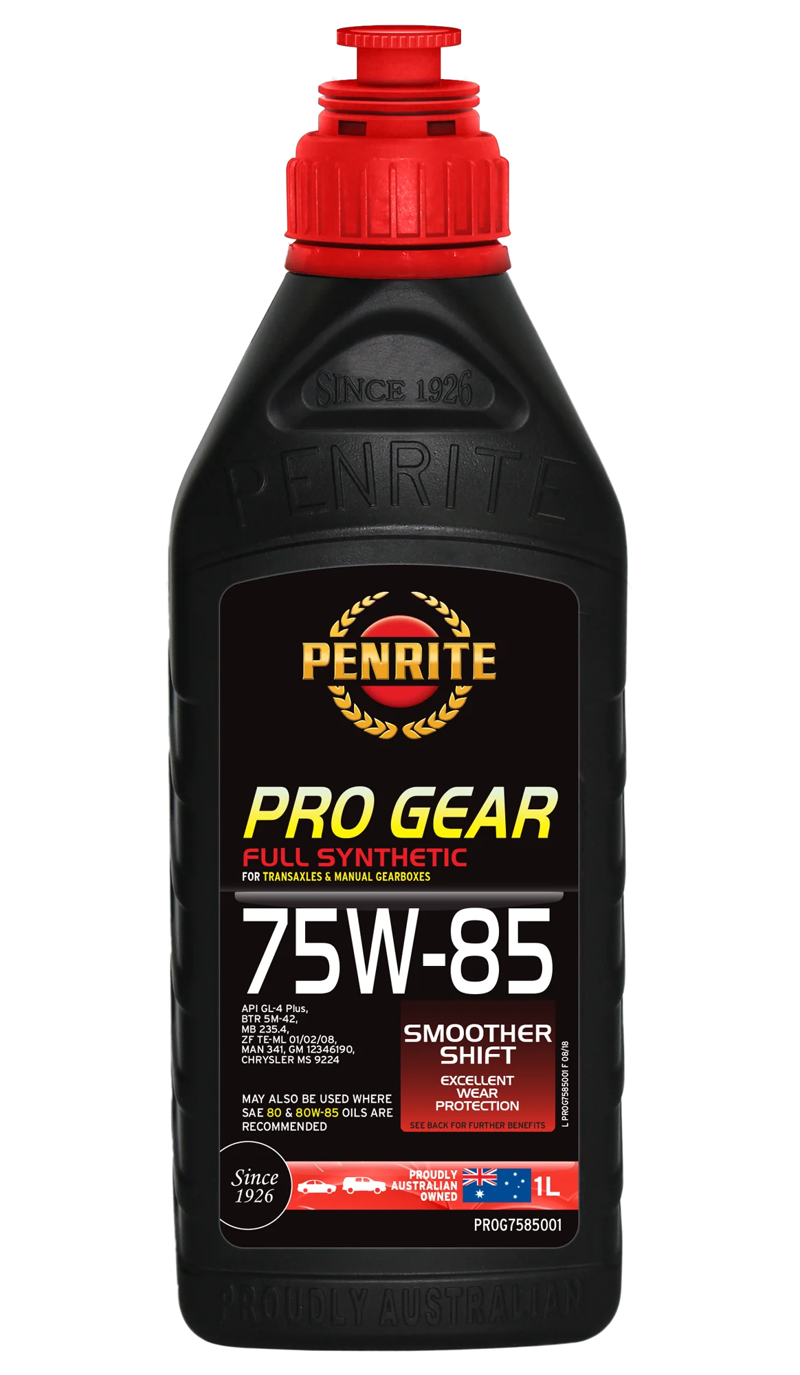 Penrite Pro Gear 75W-85 Gear Oil 1L - PROG7585001