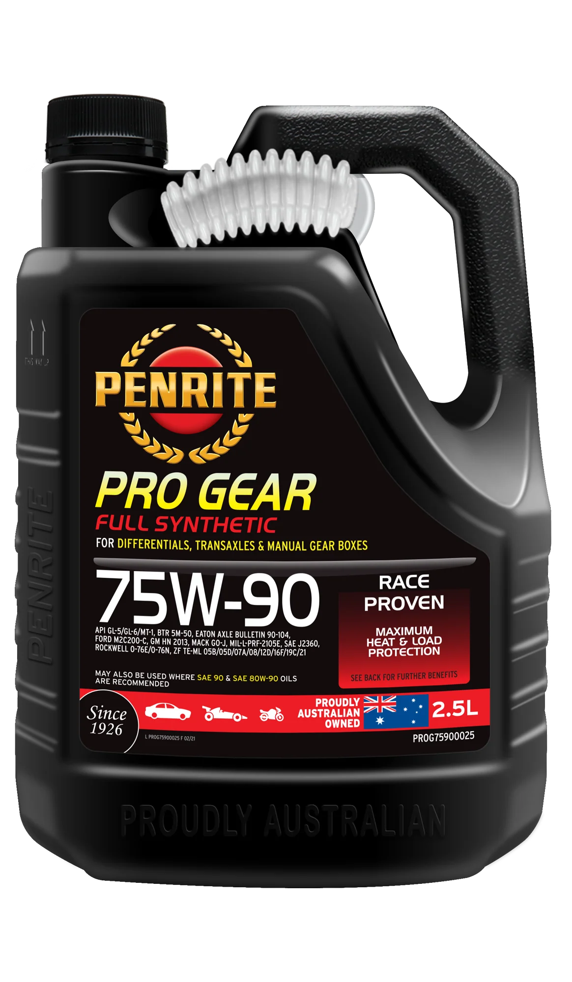 Penrite Pro Gear 75W-90 Gear Oil 2.5L - PROG75900025