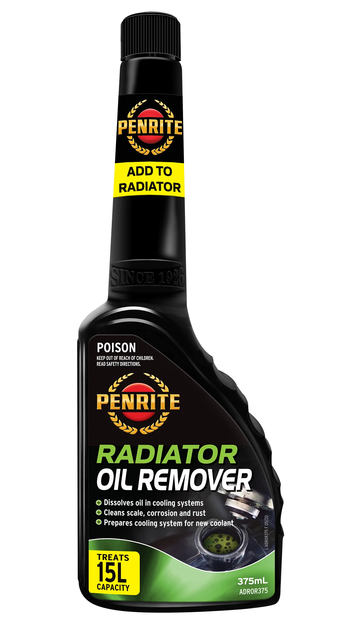Penrite Radiator Oil Remover 375ml - ADROR375