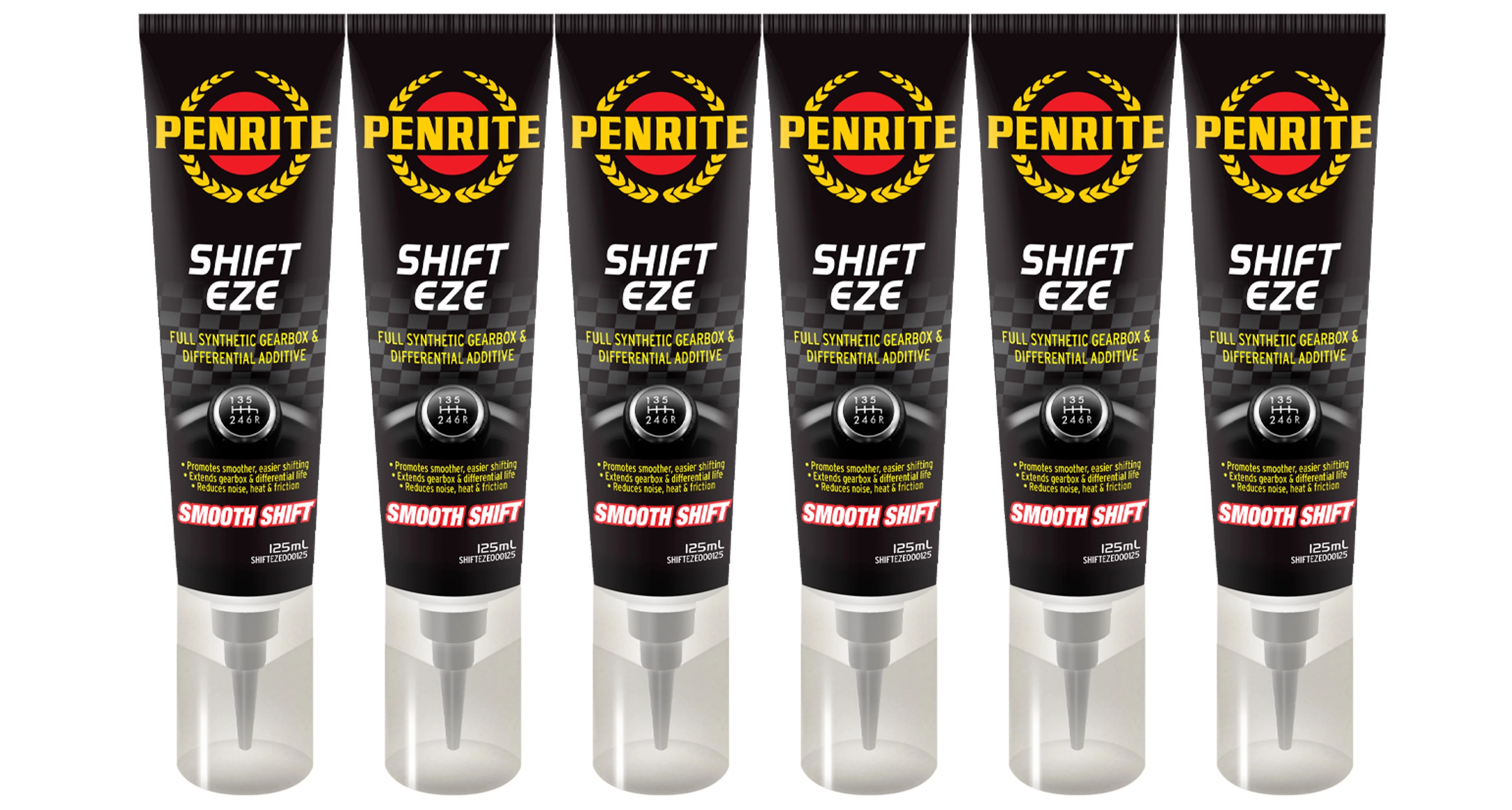 6 X Penrite Shift Eze 125ml SHIFTEZE000125 (Box)
