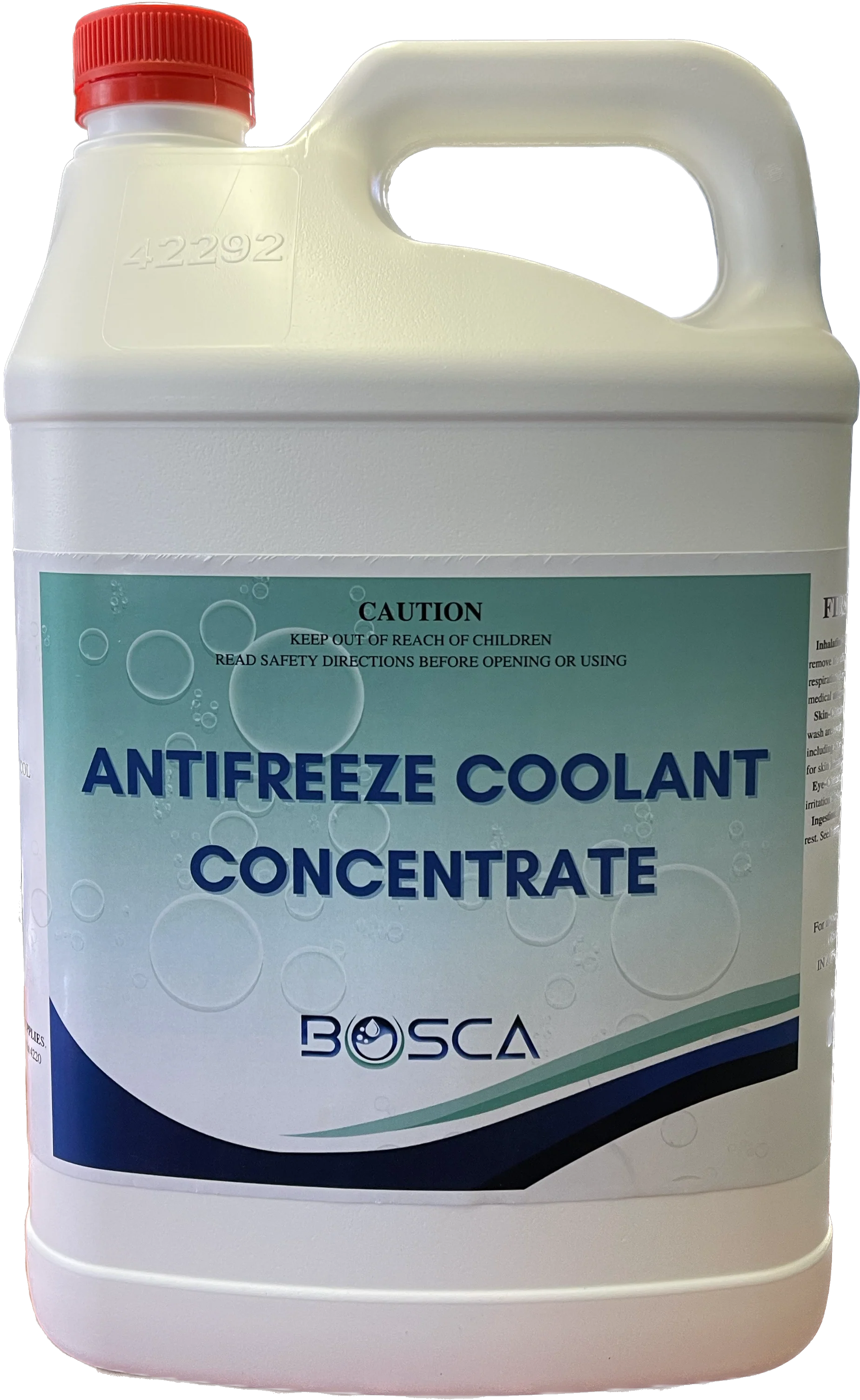 Bosca Long Life Antifreeze/Anti-boil Premix Coolant 4L (Propylene Glycol)