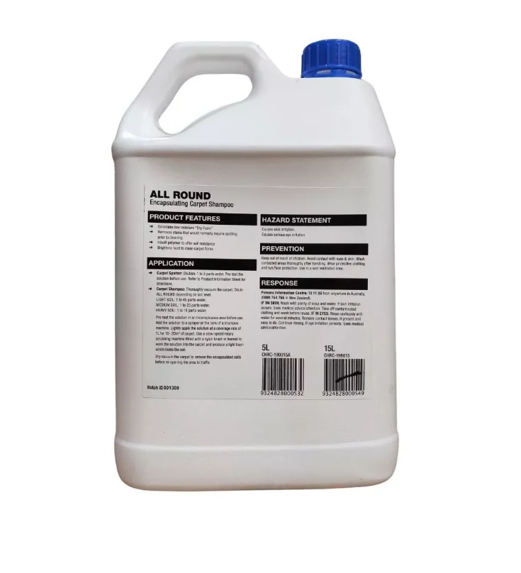 Research Products All Round Encapsulating Carpet Cleaner Shampoo 5L - Image 2